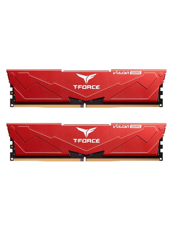 Team Group T-FORCE Vulcan FLRD532G6000HC30DC01 RAM DDR5 32 GB 6000 MHz CL30, röd, bild 2