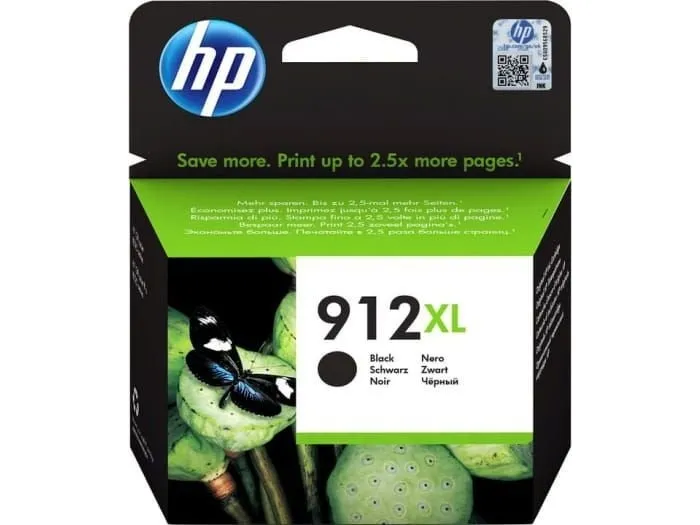 HP 912XL 3YL84AE bläckpatron för Officejet 80XX, svart, original, hög kapacitet