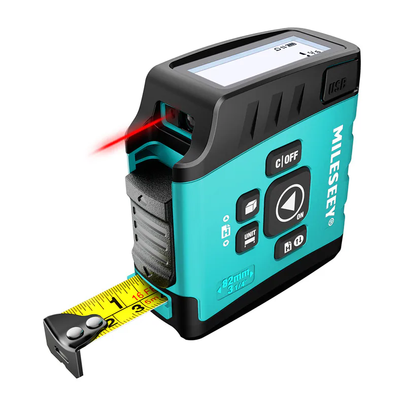 Mileseey DT20 laseravståndsmätare med ett 40-meters måttband, bild 3