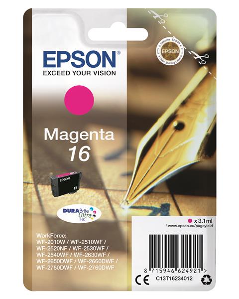 Bläckpatron Epson 16 Magenta, bild 3
