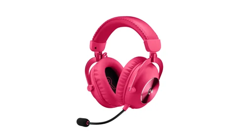 Logitech G Pro X 2 LIGHTSPEED trådlöst headset, rosa, bild 4