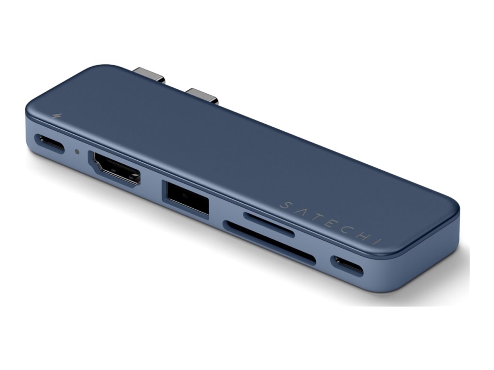 Satechi USB-C Snap Hub för MacBook Neo - Indigo