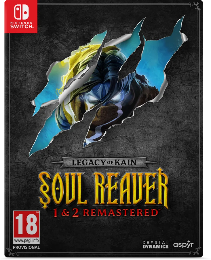 Legacy of Kain Soul Reaver 1-2 Remastered Deluxe Edition - Switch