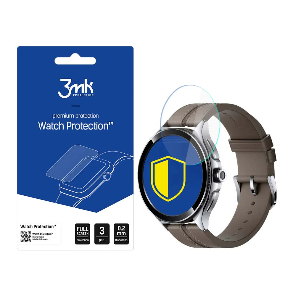 3mk Watch Protection™ mot FlexibleGlass Lite Hybrid Glass för Xiaomi Watch 2 Pro