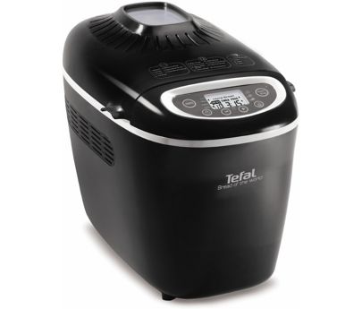 Tefal PF611838, 1,5 kg, Fördröjd start timer, Tittfönster, Kontroll av färg på skorpan, 1600 W, Svart
