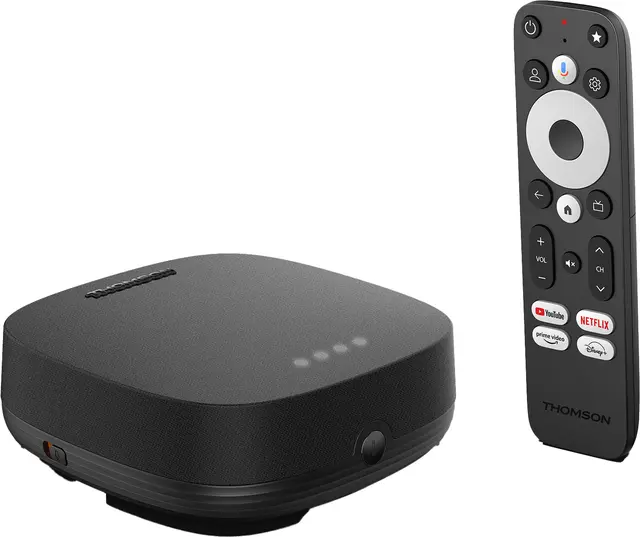 Thomson 4K UHD-streamingenhet (svart)
