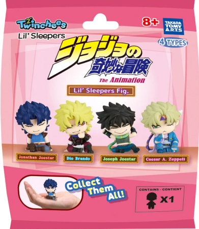 Twinchees Jojos bizarre Adventure Lil Sleepers Blind Bag