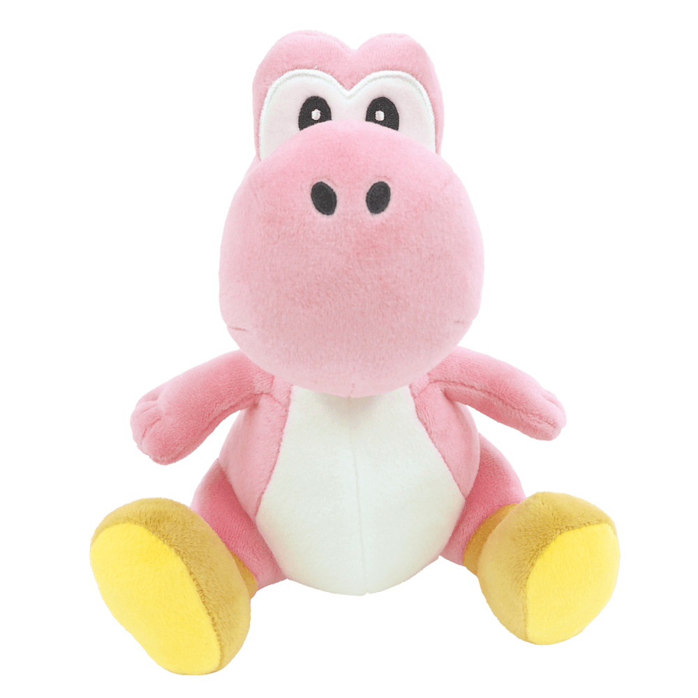 Sanei Super Mario Pink Yoshi Plush ~20cm