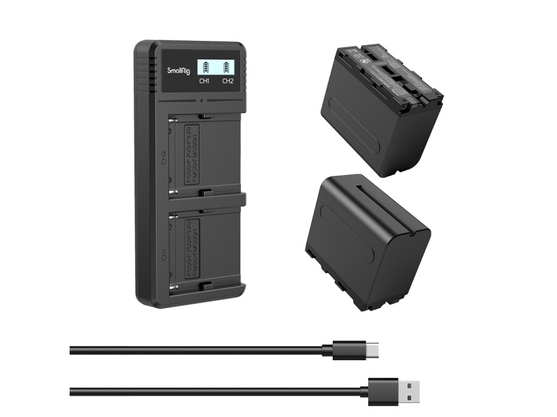 3823 NP-F970 Battery & Charger Kit