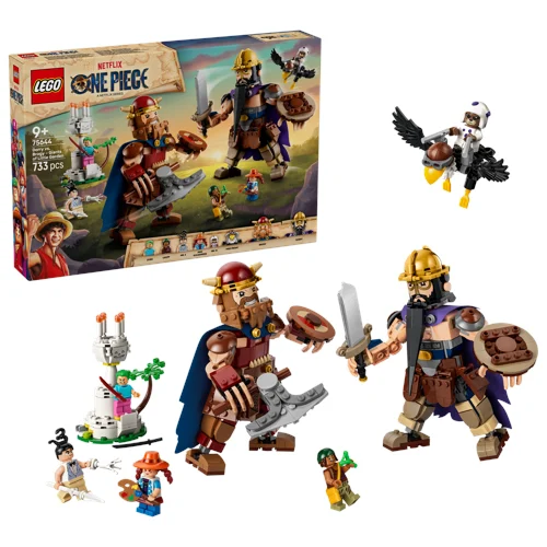 LEGO One Piece Dorry mot Brogy - jättarna i Little Garden 75644