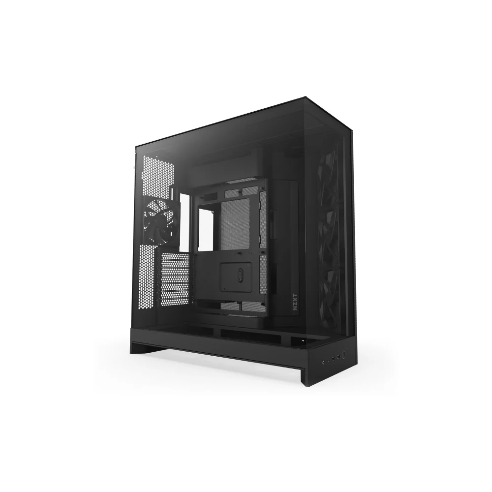 NZXT H9 Flow 2025 Svart