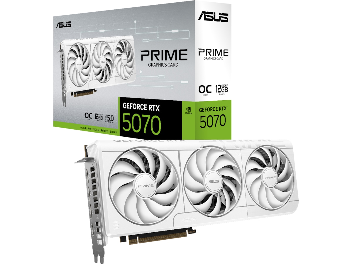 ASUS GeForce RTX 5070 12GB Prime White OC