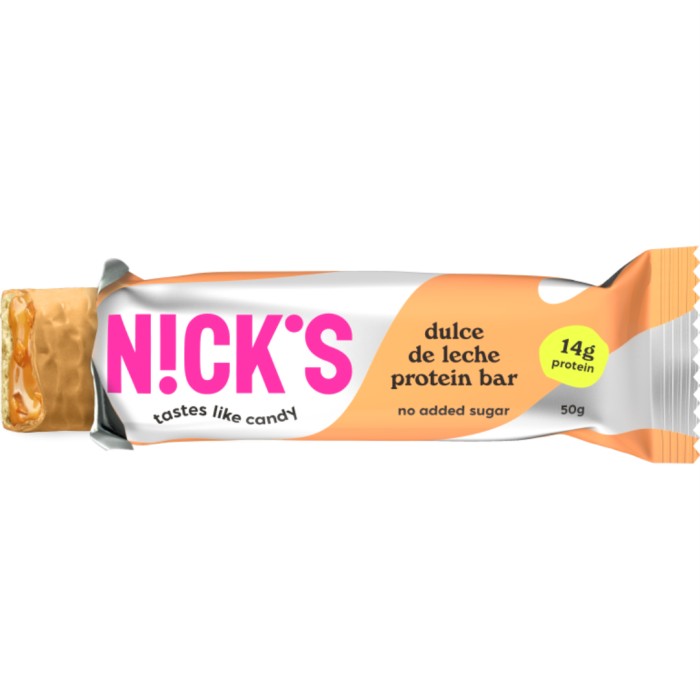 Nicks Protein Bar Dulce de leche 50 g