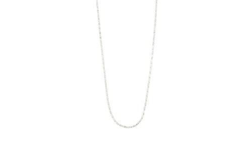 PILGRIM - PARISA Flat Link Chain Necklace - Silver Plated - 40 cm, bild 3