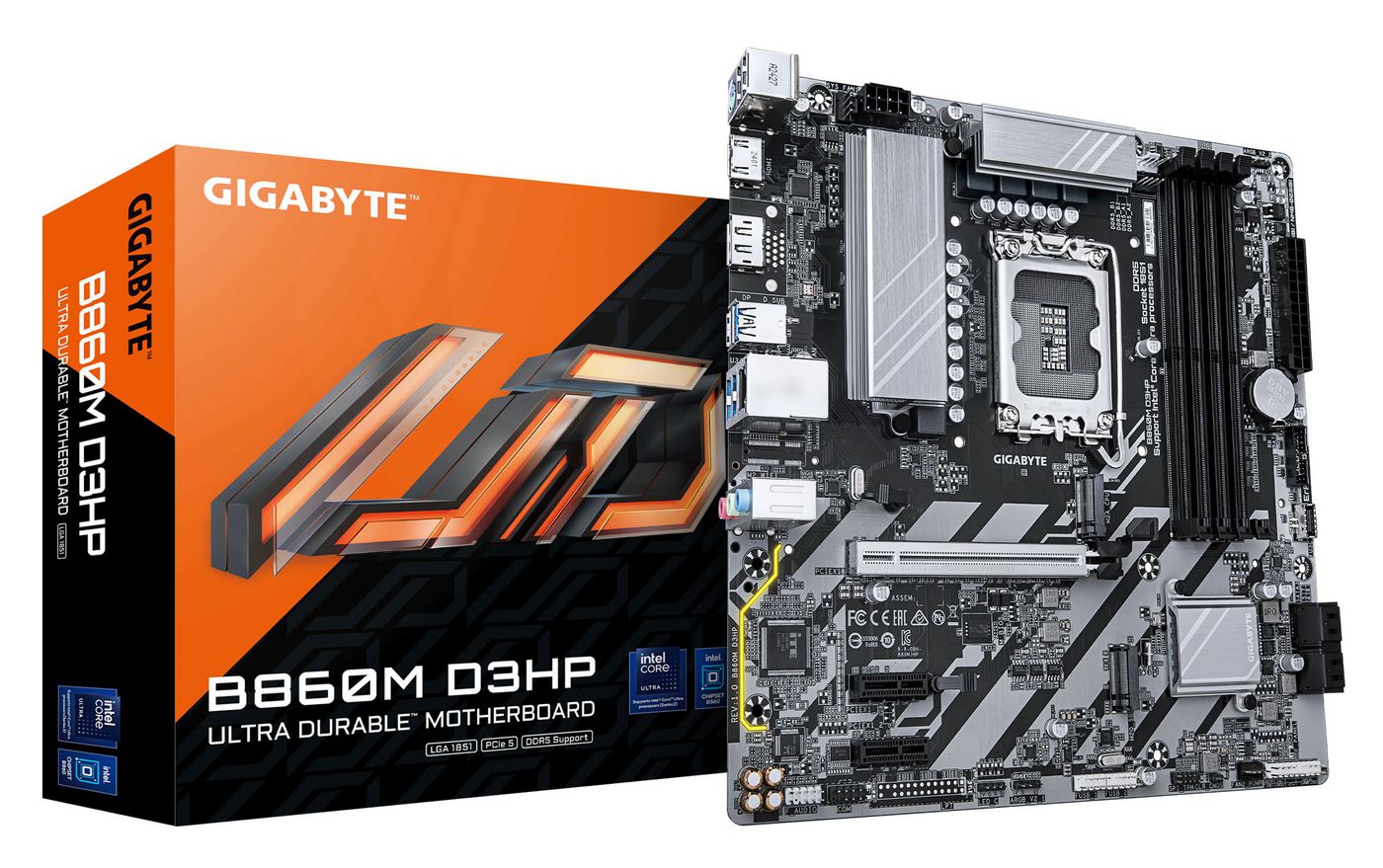 Gigabyte B860M D3HP moderkort, bild 4