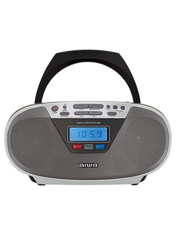 Aiwa BBTU-400SL, Analog och digital, FM, Spelare, CD, CD-R, CD-RW, Topp, 6 W, bild 2