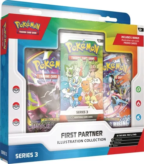 Pokemon First Partners Illustration Collection Series 3