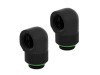 Corsair Hydro X Series XF 90° Rotary Adapter 2-pack - Svart, bild 5