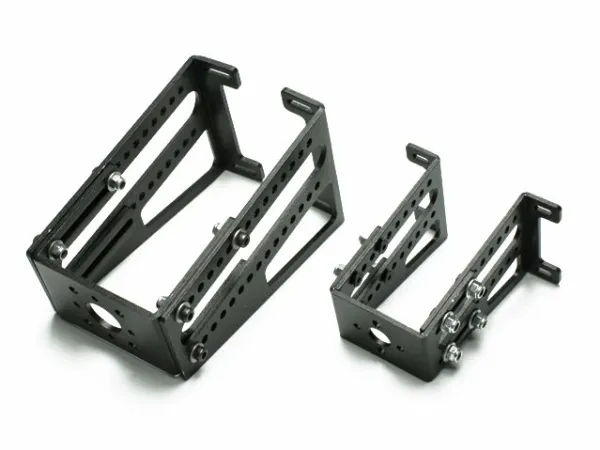 PICHLER C2272, Motorfäste, Gjuten aluminium, Svart
