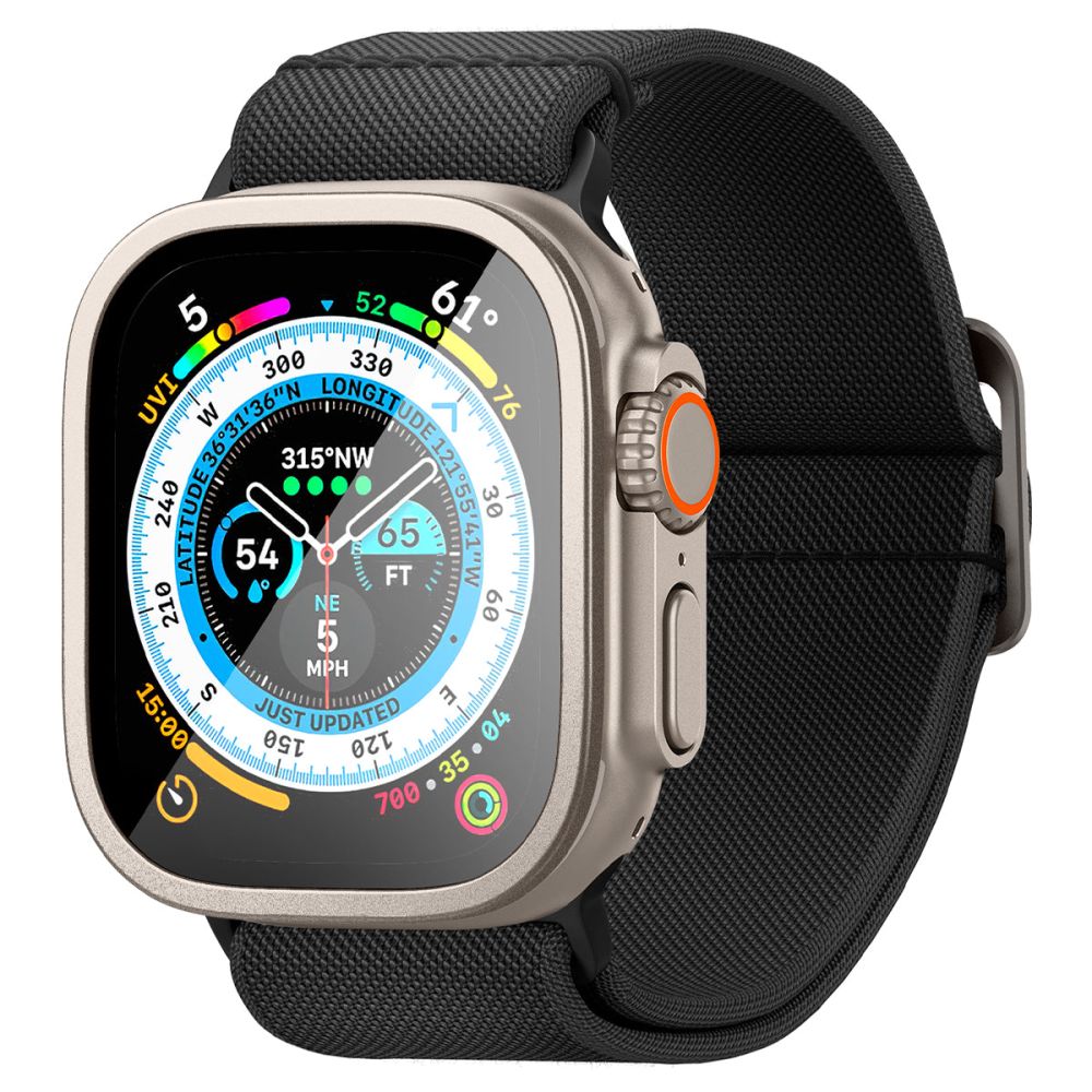 Spigen Glas.tR Slim Pro härdat glas för Apple Watch Ultra (49mm) - Beige, bild 2
