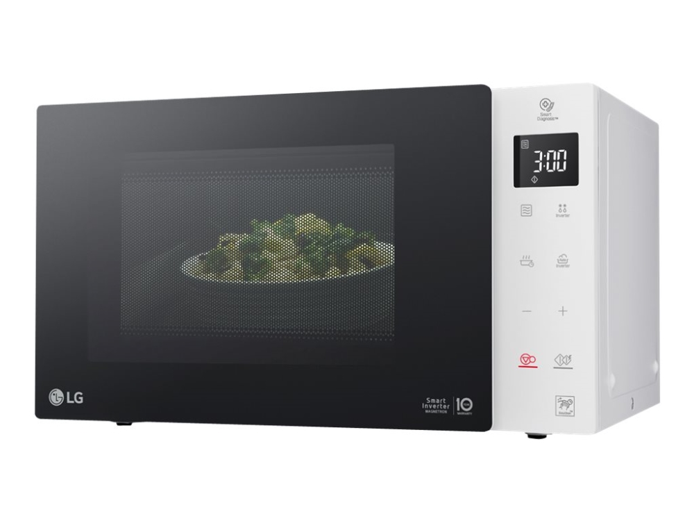 LG MS23NECBW - Mikrovågsugn - 23 liter - 1000 W - vit