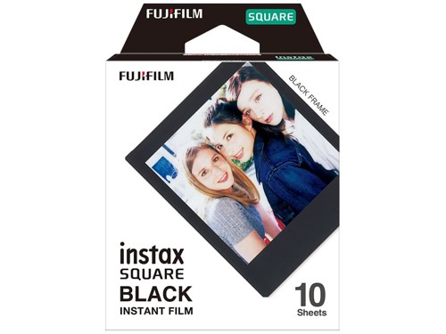 Fujifilm Instax Square fotopapper - svart ram (10 st), bild 2