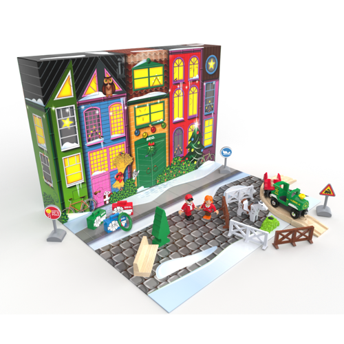 Brio Adventskalender - Tomtens tåg till nordpolen