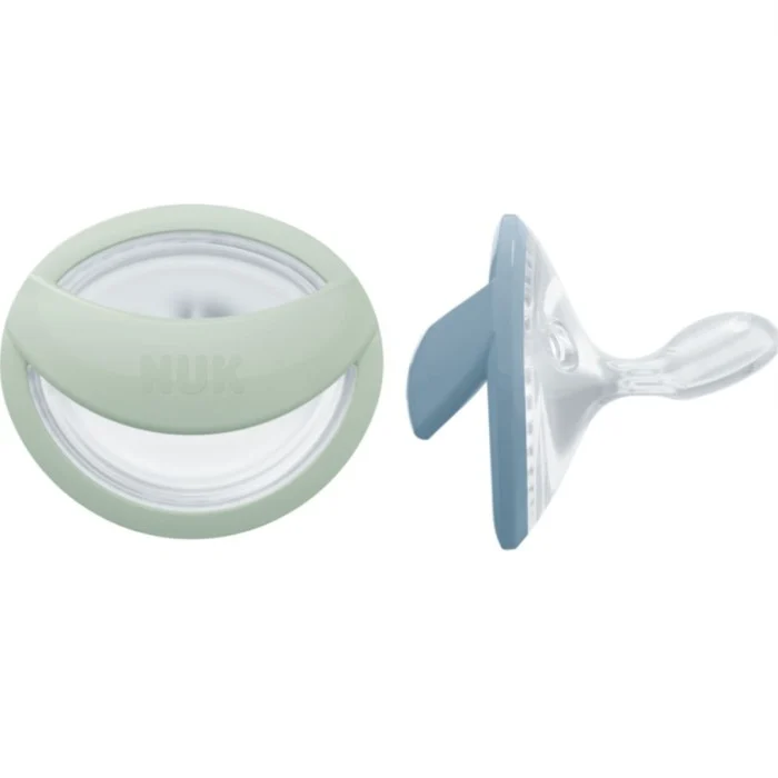 NUK Perfect match Green/Blue 0-6mån, 2 st