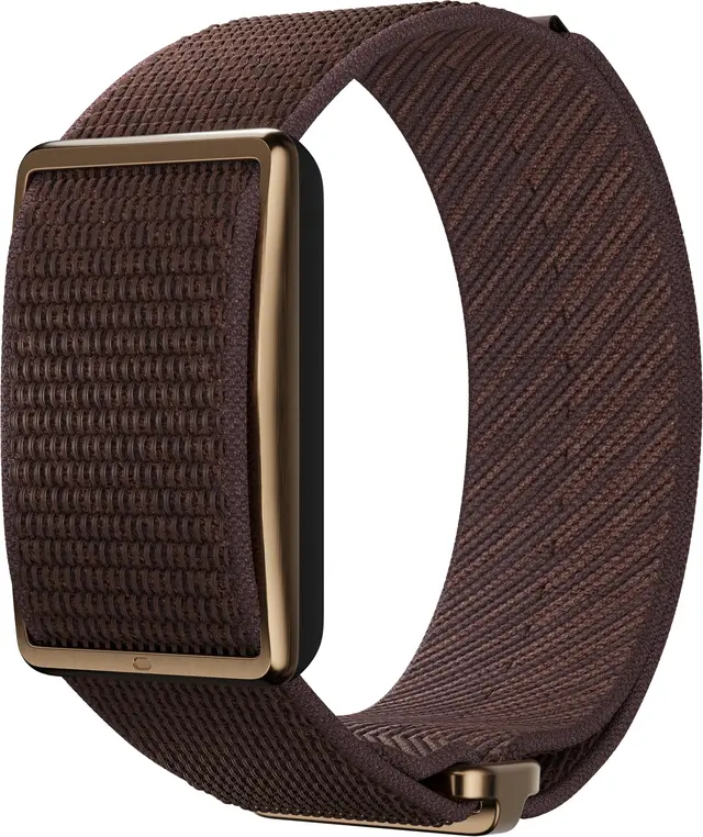 Polar Loop Gen 2 aktivitetsarmband med SoftWeave-band S-L, , koppar/brunt