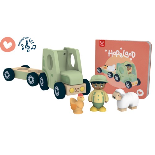 Hape Mullrande traktor med ljud