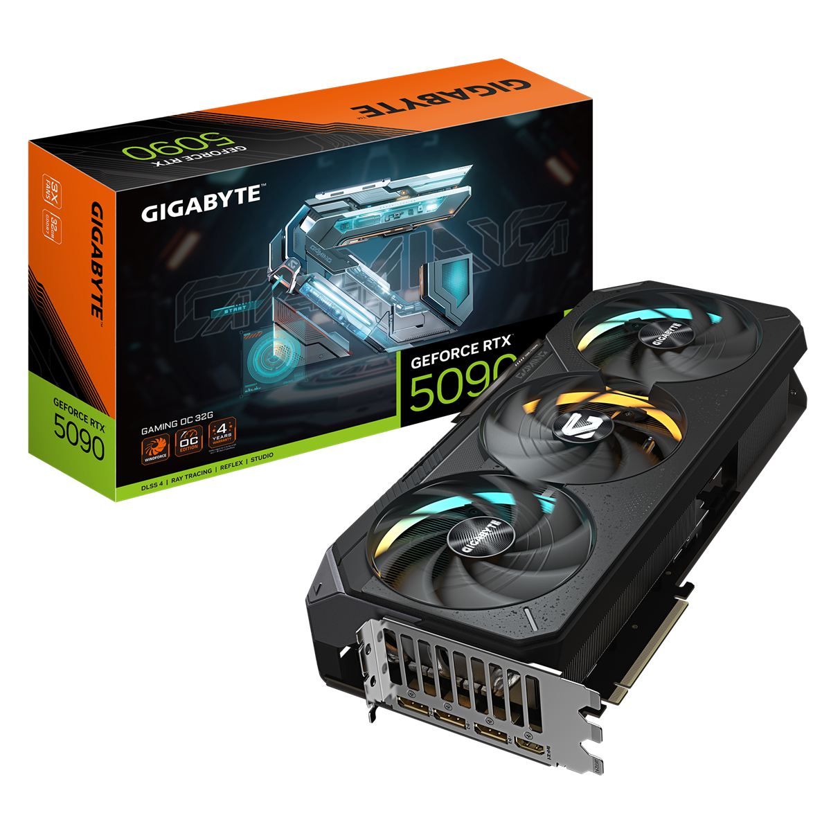 Gigabyte GeForce RTX 5090 Gaming OC OC 32GB grafikkort
