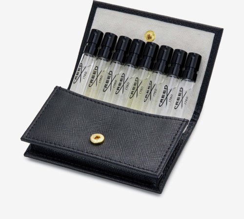 Creed Men's Leather Sample Wallet Black EdP