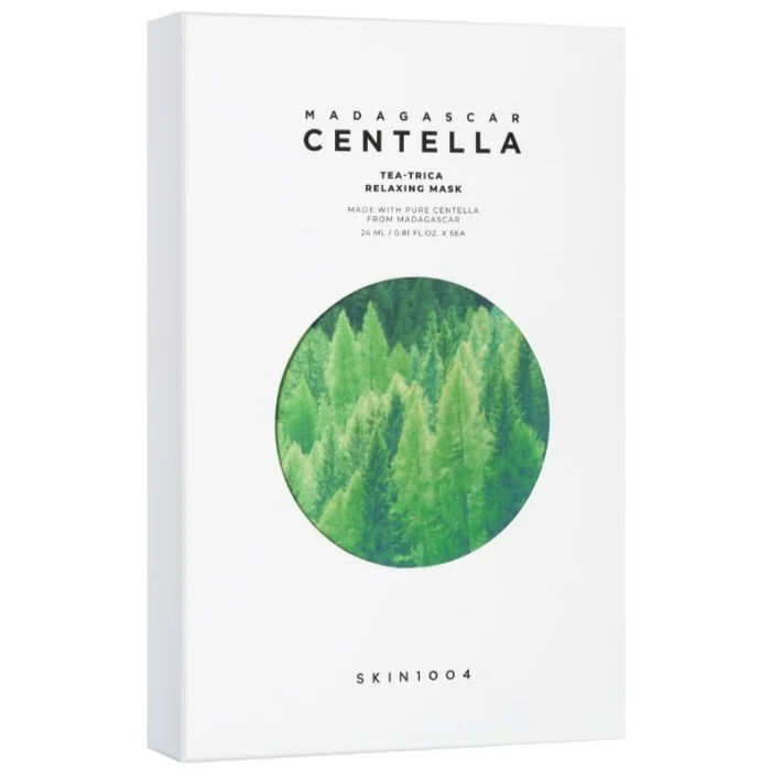 SKIN1004 Madagascar Centella Tea-Trica Relaxing Mask 5 x 24 ml, bild 5