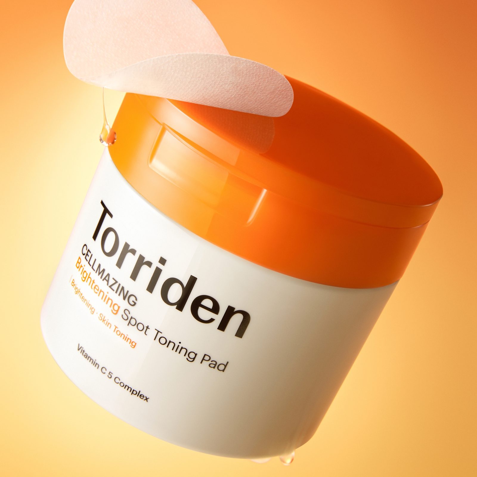 Torriden CELLMAZING Vita C Brightening Spot Toning Pad 70 pads, bild 2