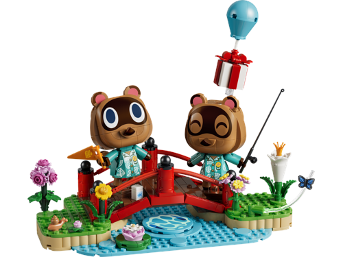 LEGO Animal Crossing Timmy och Tommy har en rolig dag 77059, bild 2
