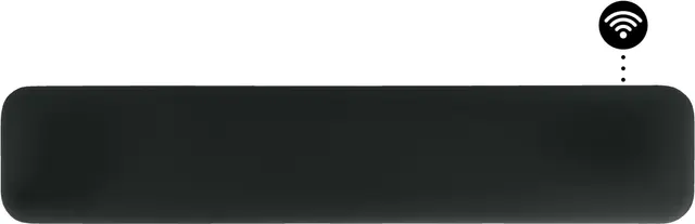 Mill Invisible Smart WiFi Gen4 panelelement PA1050LWIFI4BLACK (svart)