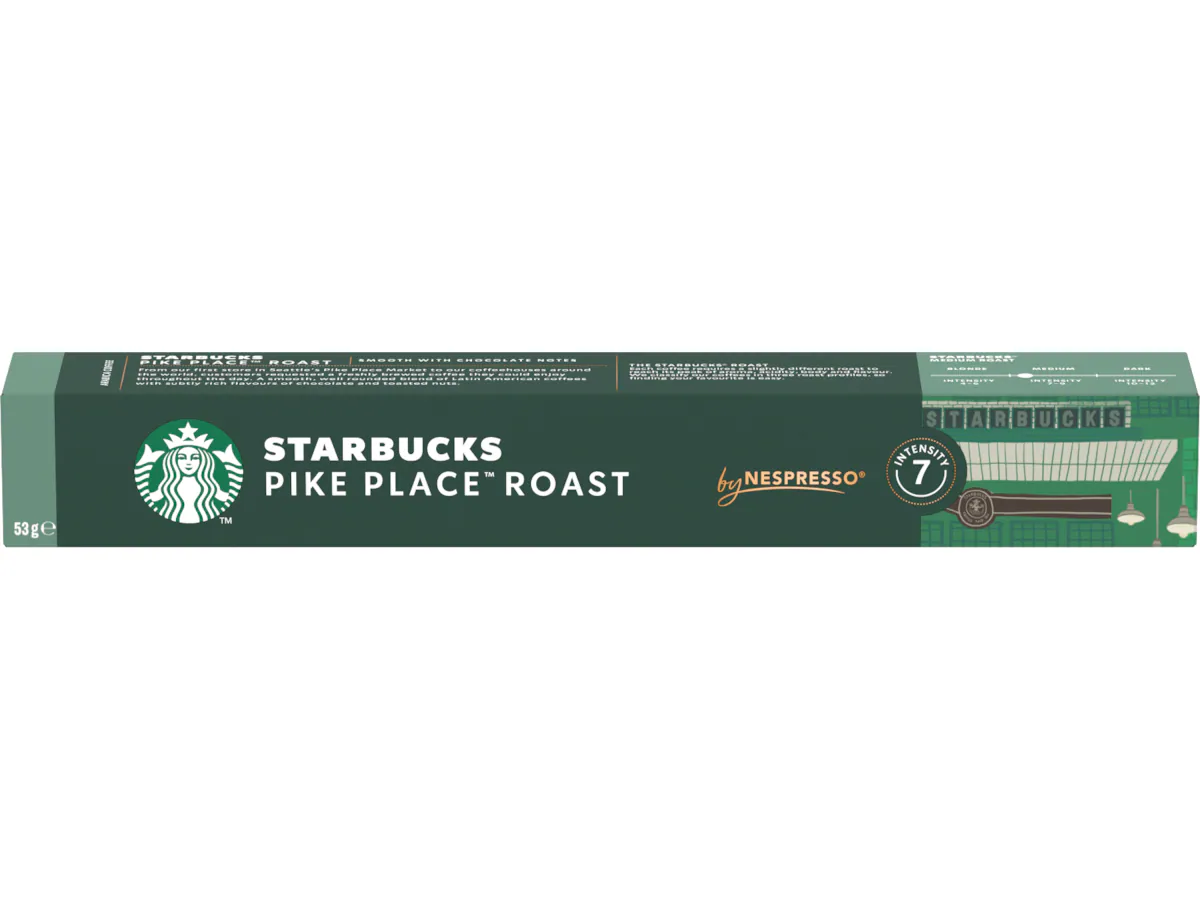 Starbucks Pike Place Roast kaffekapslar By nespresso