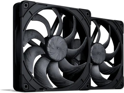 Noctua NF-A14x25 G2 140mm PWM Sx2-PP fläkt (2-pack, svart)