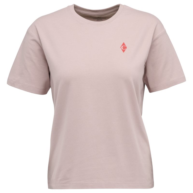 Black Diamond W Bd Dragon Ss Tee Pale Mauve - S