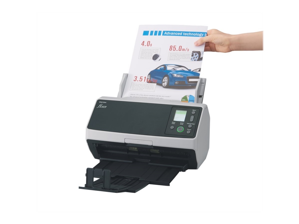 Ricoh fi-8170 dokumentskanner A4 70 ppm duplex, 100-arks ADF