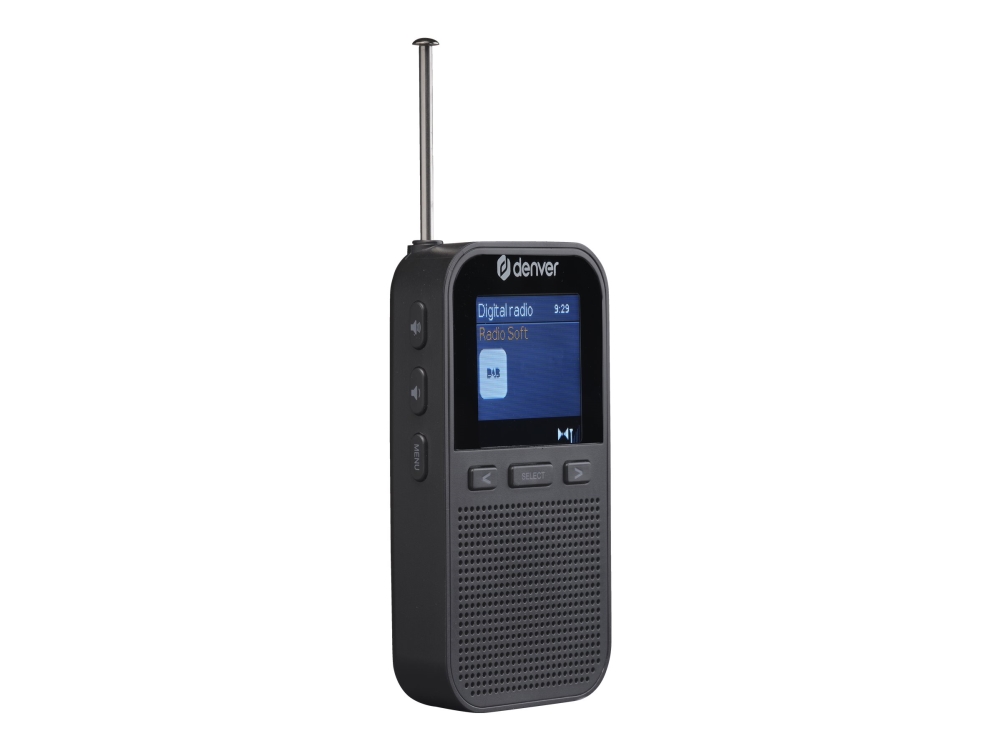 Denver DAH-126 handhållen dab+/fm-radio