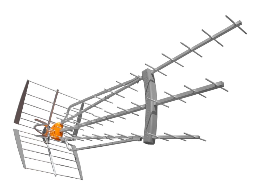 Televes Dat-Boss LR TV-antenn UHF