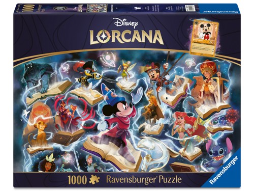 Ravensburger Pussel: Disney Lorcana - Glimmers of the Realm: Steel 1000 Bitar, bild 2