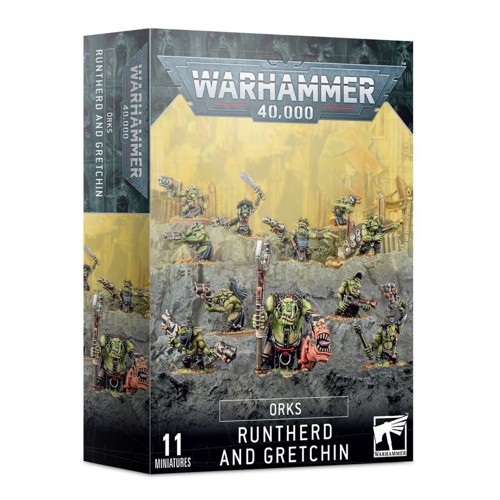 Warhammer 40K - Orks: Runthed and Gretchin