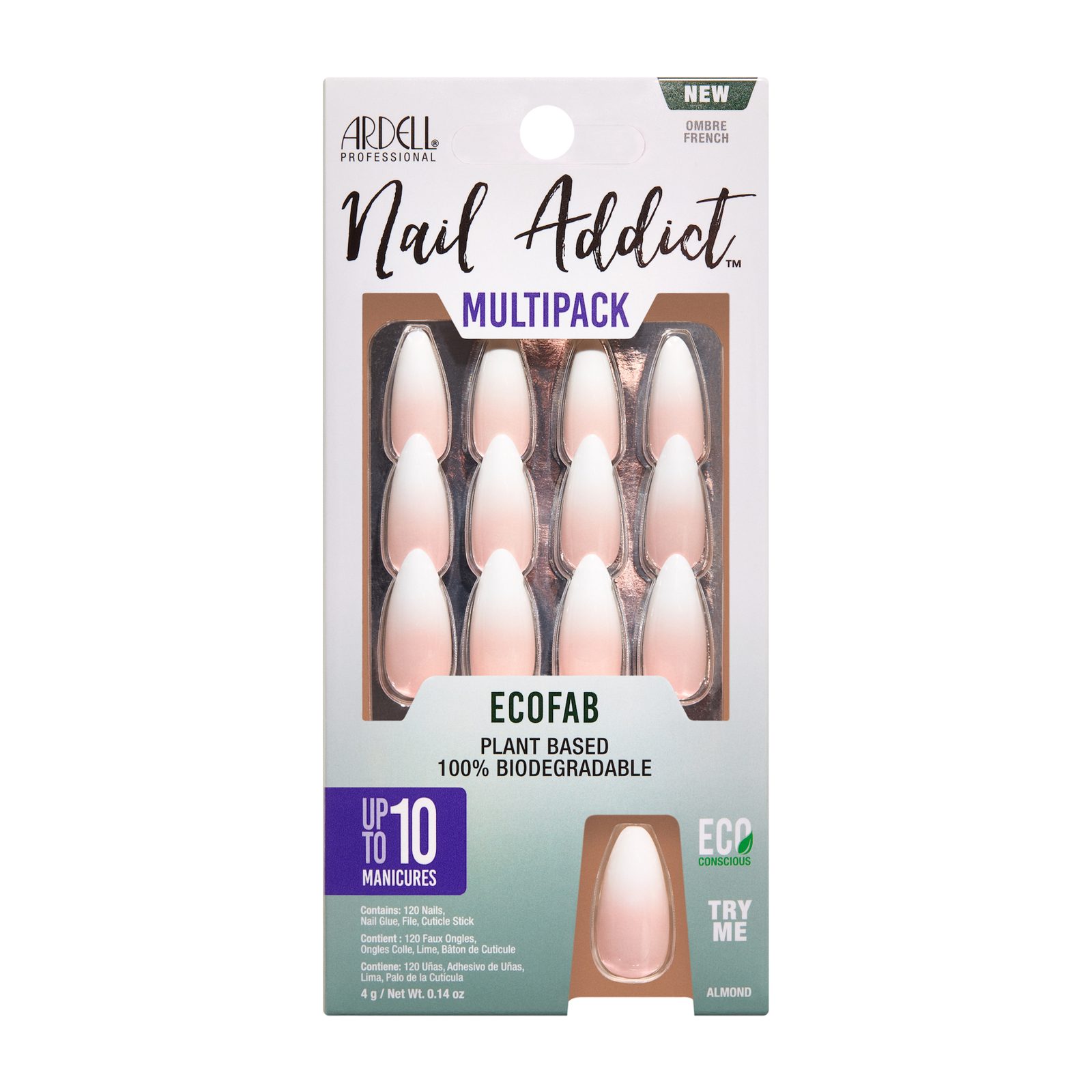 Ardell Nail Addict EcoFab Multipack Ombre French Ombre French