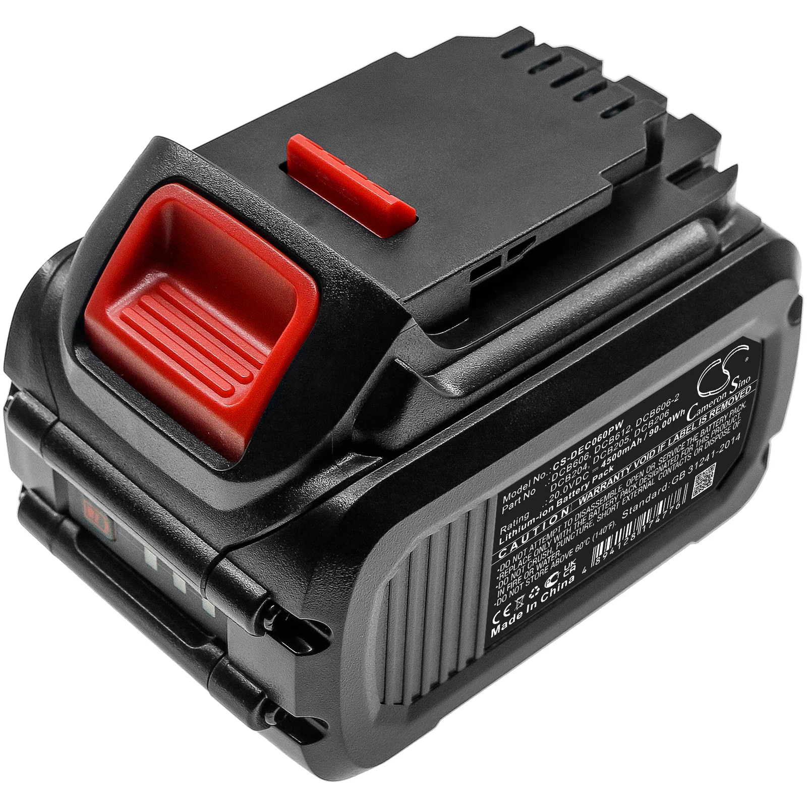 Batteri till Elverktyg för DeWalt 20V MAX, 60V MAX, 120V MAX m.fl.