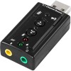 Deltaco USB Ljudkort 7.1 2x 3,5mm, bild 3