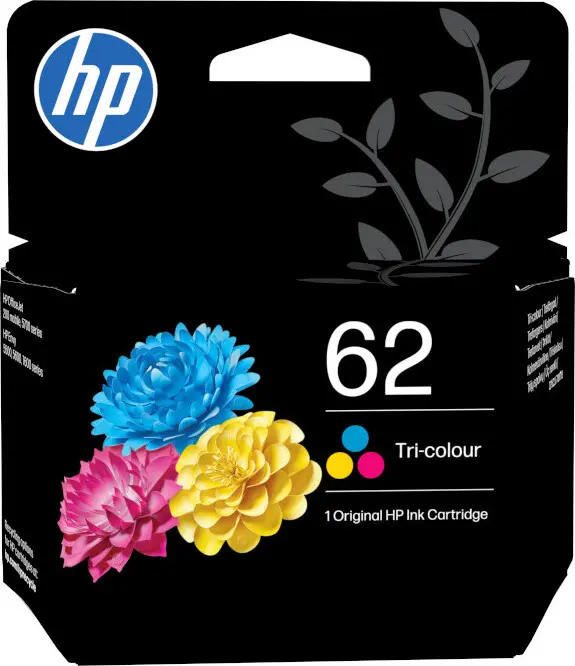 HP 62 bläckpatron (trefärgad)