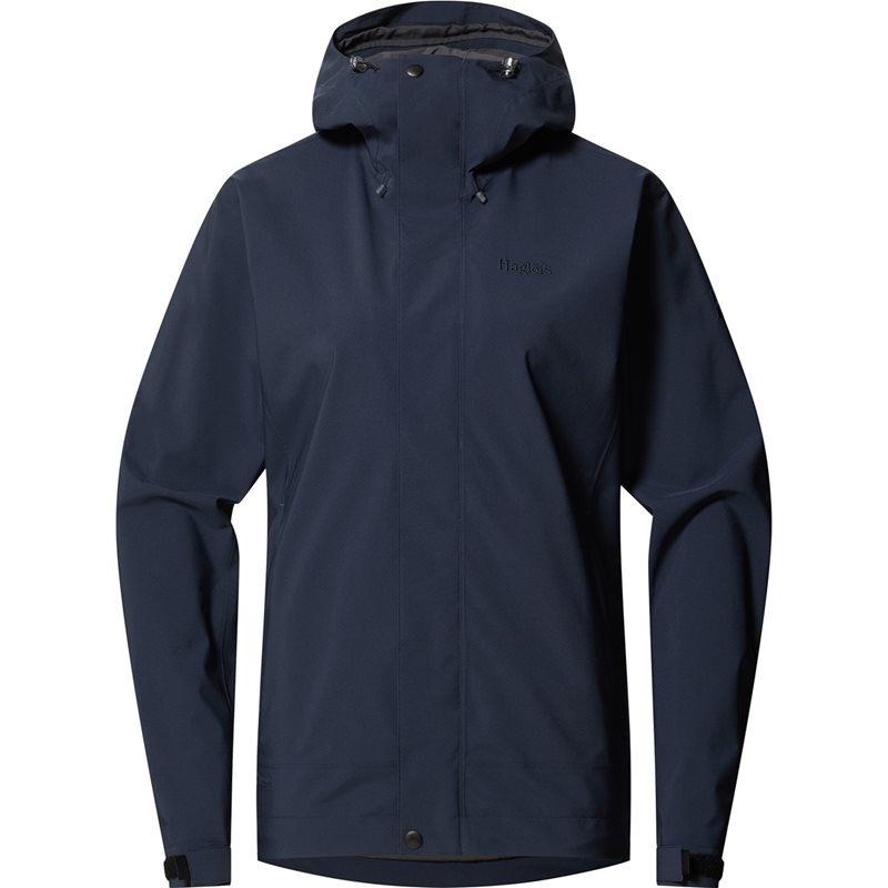 Haglöfs Breeze Proof Jacket Women Tarn Blue - S