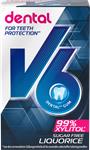 V6 Liquorice Ecobox, 70 g